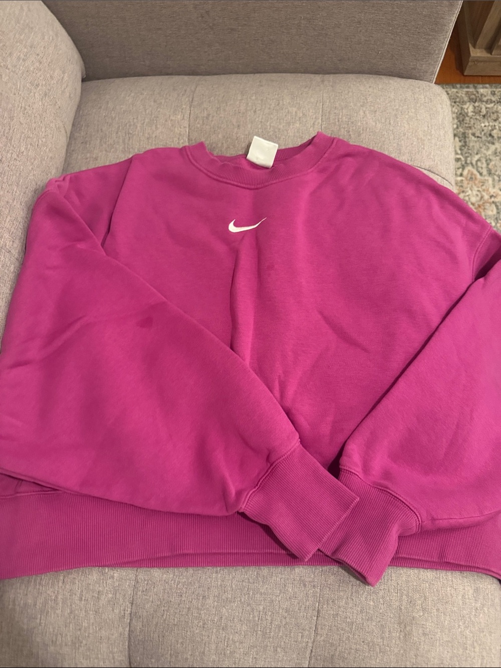 Nike Bright Fuchsia Crewneck Sweatshirt